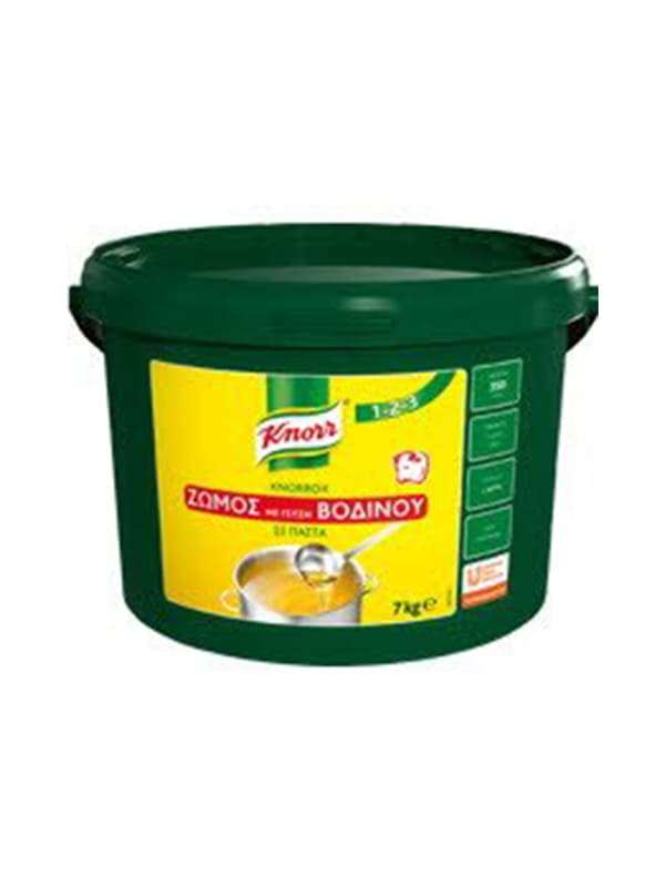 Ζωμός βοδινού 7kg KNORR