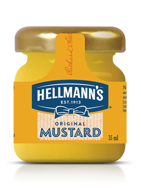 Μουστάρδα mini βαζάκια 33ml HELLMANN'S