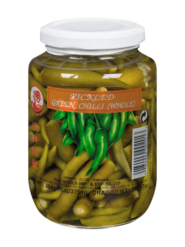 Chili pepper (green) 227g Cock