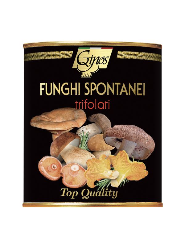 Ποικιλία μανιταριών spontanei trifolati Ginos 800gr