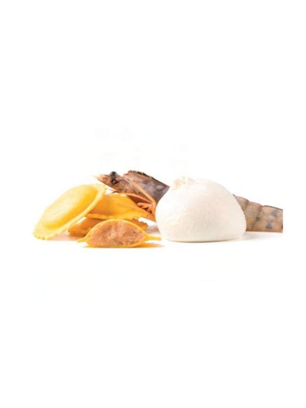 Margheritone 35g with shellfish and Apulian burrata 2,5kg Del Prete