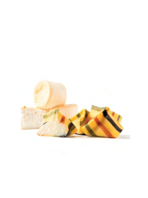 MULTICOLOURED FAGOTTINO 30g WITH APULIAN SMOKED BURRATA 2kg DEL PRETE