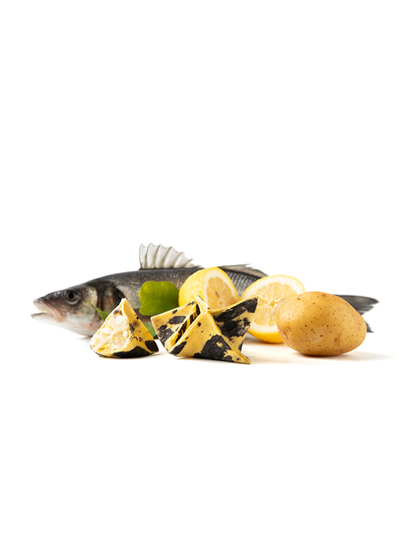 Multicoloured Fagottino 50gr Sea Bass Potatoes & Lime 2kg Del Prete
