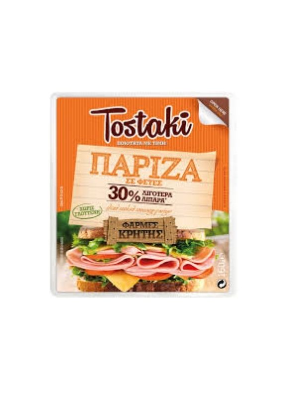 TOSTAKI PARIZA SLICES 160g CRETA FARMS