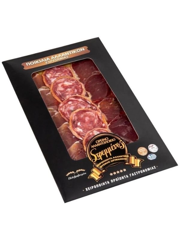 Ποικιλία αλλαντικών χειρ. σε φέτες 120g