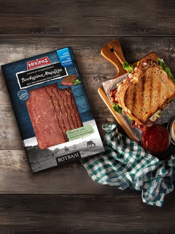 ΜΠΡΙΖΟΛΑ ΒΟΥΒΑΛΙΣΙΑ ΕΛΛΗΝΙΚΗ Α.Ο. ΚΑΠΝΙΣΤΗ ΦΕΤΕΣ  6X100gr ΜΠΟΡΑΣ