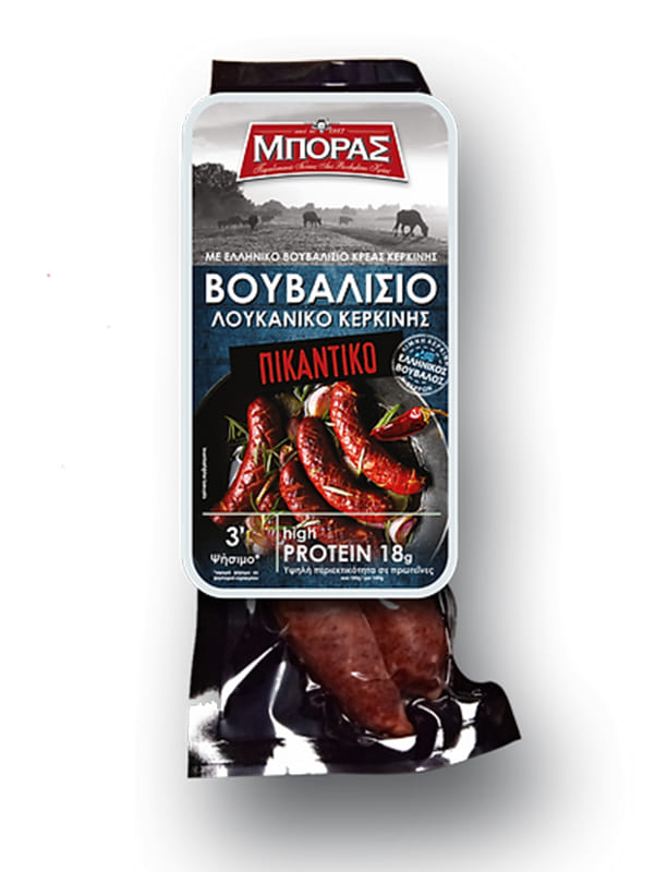 Λουκάνικο βουβαλίσιο πικάντικο 800g ΜΠΟΡΑΣ