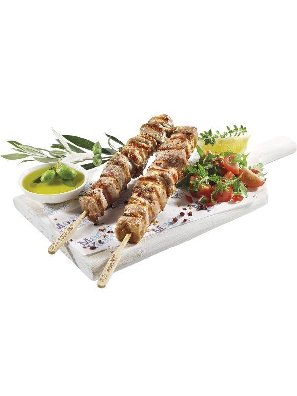 ΣΟΥΒΛΑΚΙ ΧΟΙΡΙΝΟ DELI ΛΑΙΜΟΣ 100γρ ΧΕΙΡ/ΣΤΟ ΜΑΡ/ΝΟ 1X6.4kg ΜΕΓΑΣ ΓΥΡΟΣ