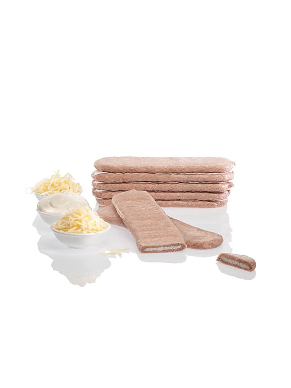 Burger 115g stuffed with three cheeses 4.83kg STOHOS