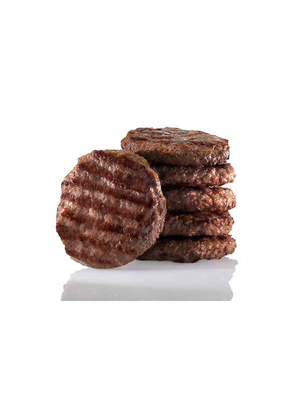 100% beef real burger patty (grilled) 190g STOHOS