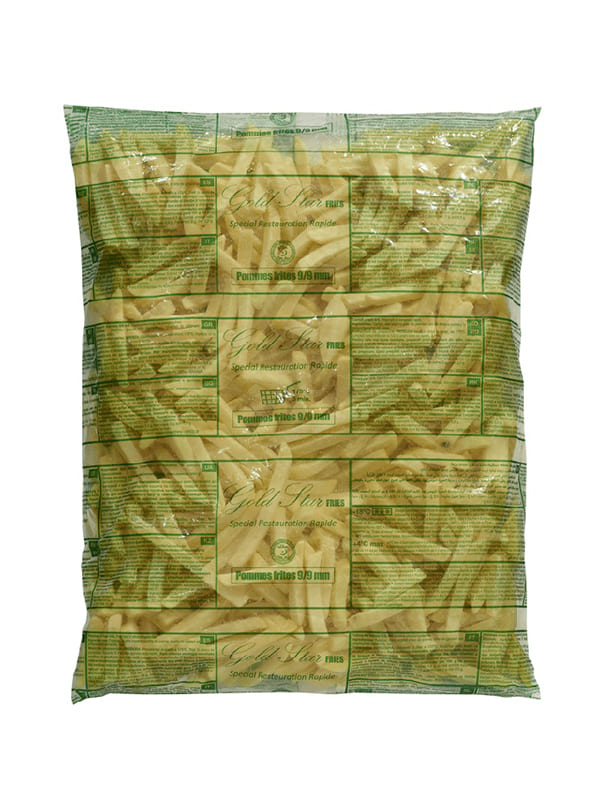 Προτηγανισμένες πατάγτες 9*9 Gold Star  2,5kg McCAIN