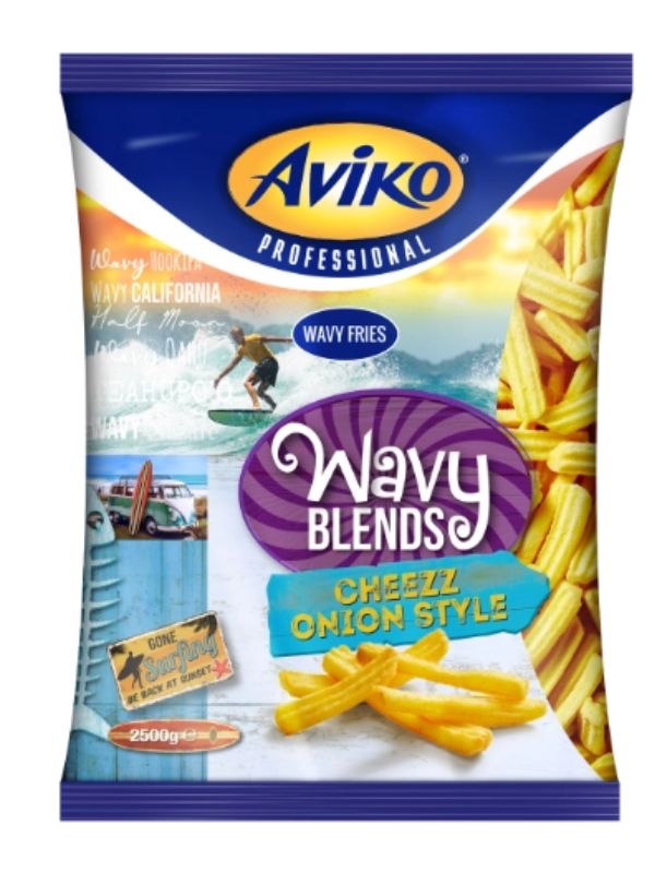 AVIKO WAVES CHEEZZ & ONION STYLE 4X2.5kg