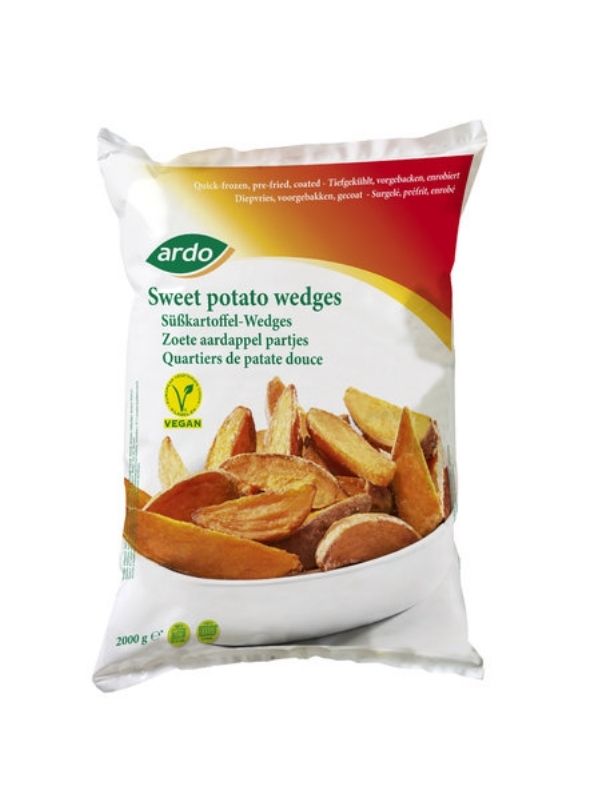 Sweet potato wedges 2kg ARDO