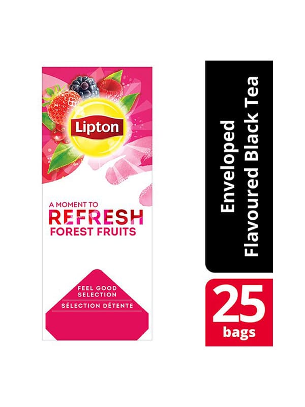 Lipton μαύρο τσάι φρούτα δάσους (25χ1.6gr)