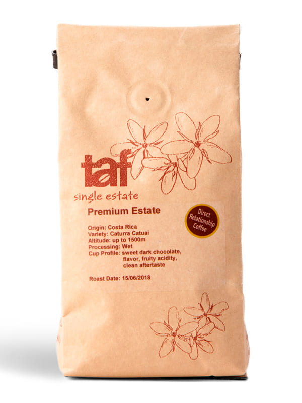 Taf καφές φίλτρου σε κόκκους premium estate 250gr