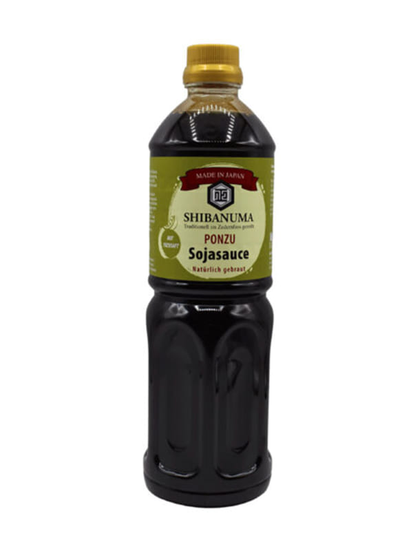 Ponzu soy sauce with yuzu shibanuma 1lt