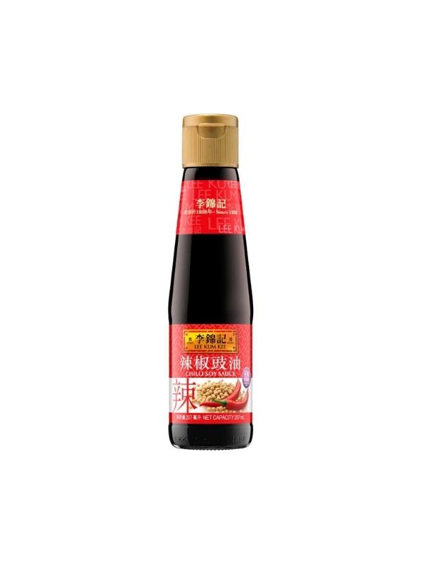 HOT CHILLI SOY SAUCE LKK 12X207ml
