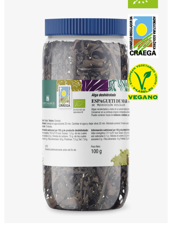 Dried Sea spagghetti 100g PORTO MUINOS