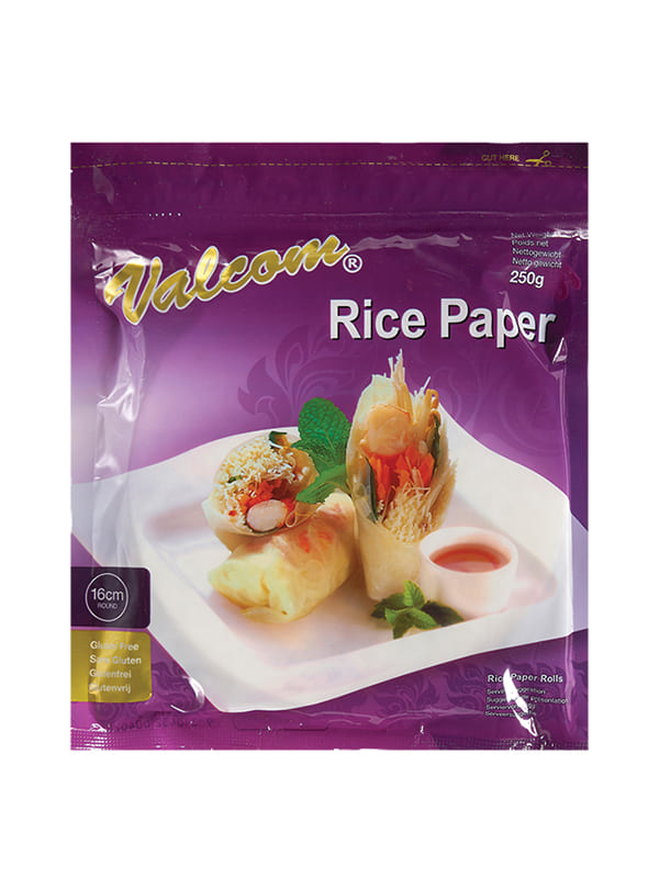 Rice paper 16cm Valcom 250gr