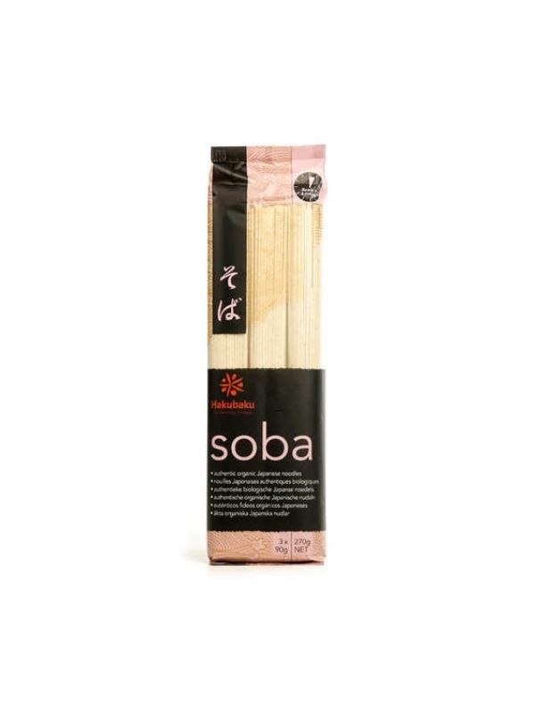 Soba noodles organic 270g HAKUBAKU