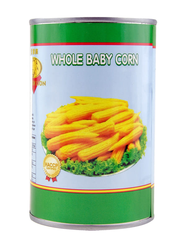 Young Baby Corn 425g GOLDEN LION
