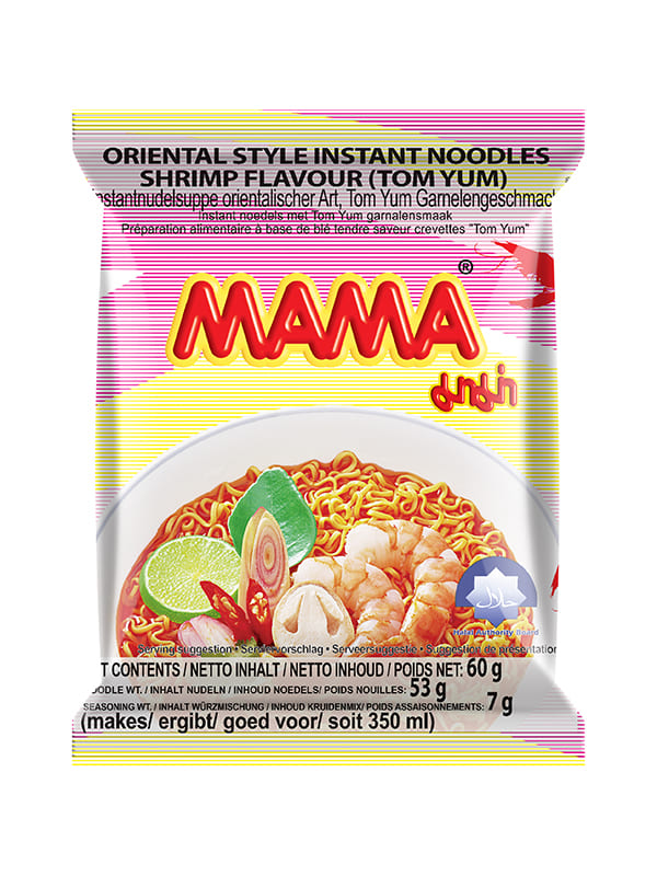 Instant noodles shrimp Mama 60g