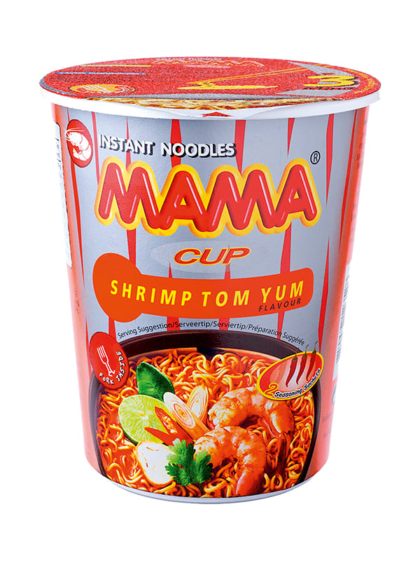 Instant noodles (cup) shrimp Μama 70g