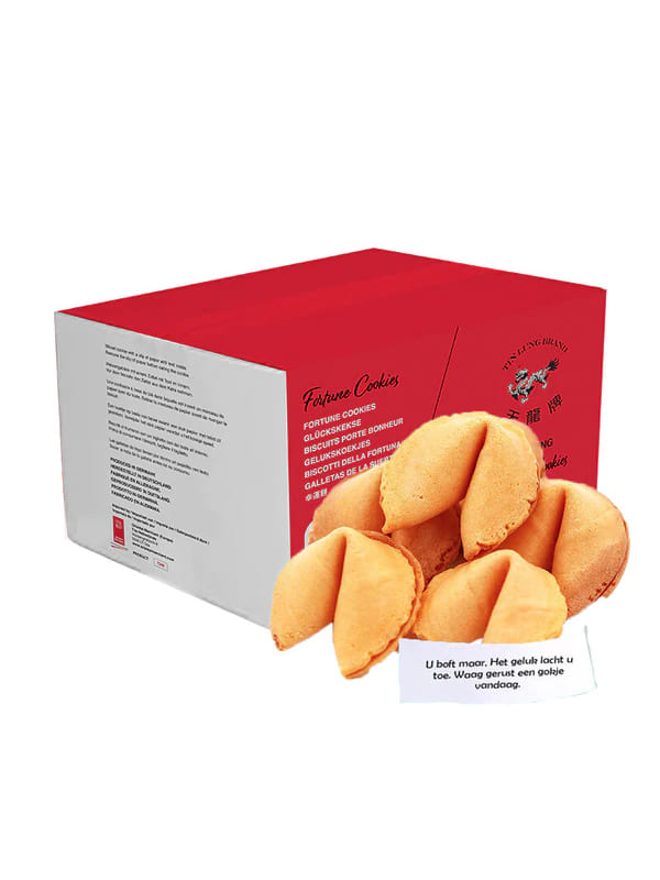 Fortune cookies tin lung 250pcs
