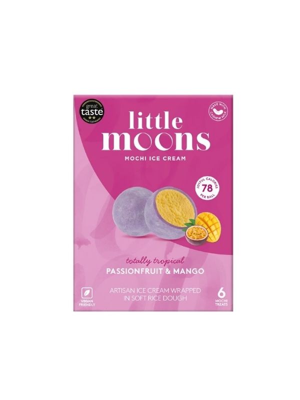 Mochi ice passionfruit & mango Little Moons 10x192gr