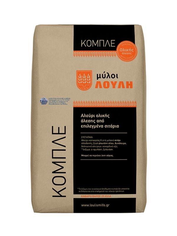 FLOUR COMPLETE (KOMPLE) 25kg LOULIS MILLS