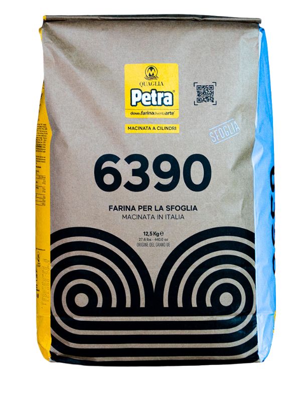 PETRA 6390-PER SFOGLIA FARINA DI GRANO TENERO TIPO "00" 1Χ12.5kg