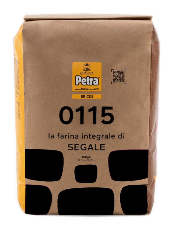 PETRA 0115-FARINA DI SEGALE 1Χ12.5kg