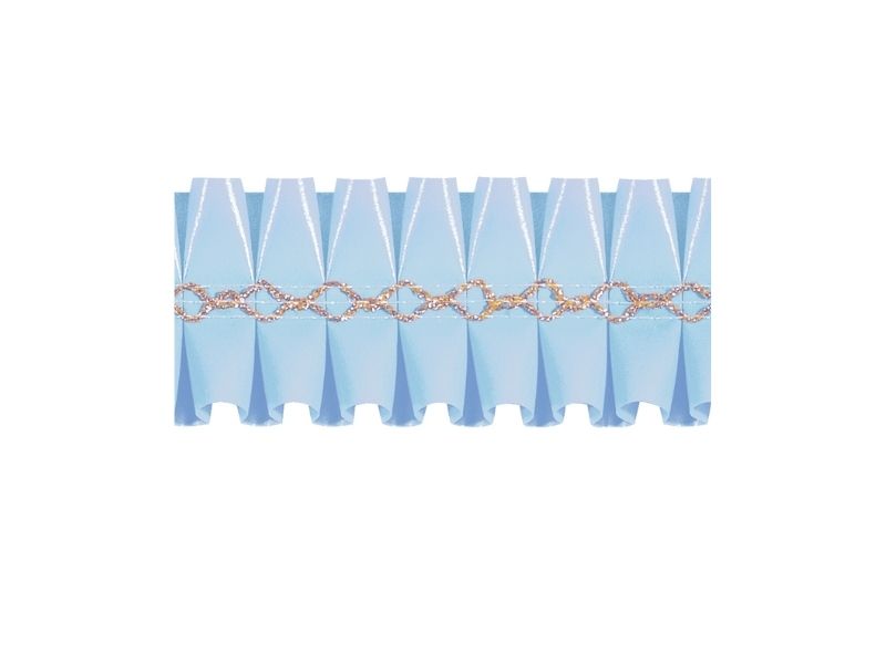 Πλισέ σατέν σιέλ 20χ1τεμ