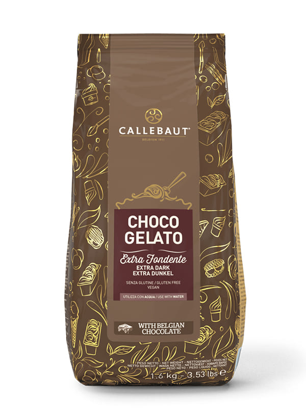 Choco gelato extra fondente powder Barry Callebaut 1.6kg