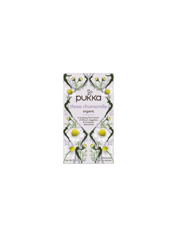 PUKKA ΦΑΚΕΛΑ ΒΙΟ THREE ΧΑΜΟΜΗΛΙ 4X20τεμ