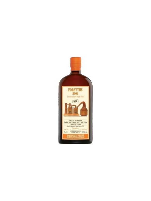 Forsyths 2006 WP rhum (57,5%) 70cl Habitation Velier