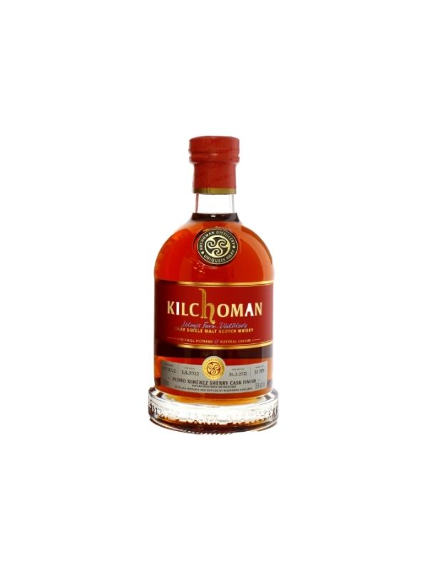 Scotch whisky single cask 8Y old bottling cask 54.7% 70cl Kilchoman