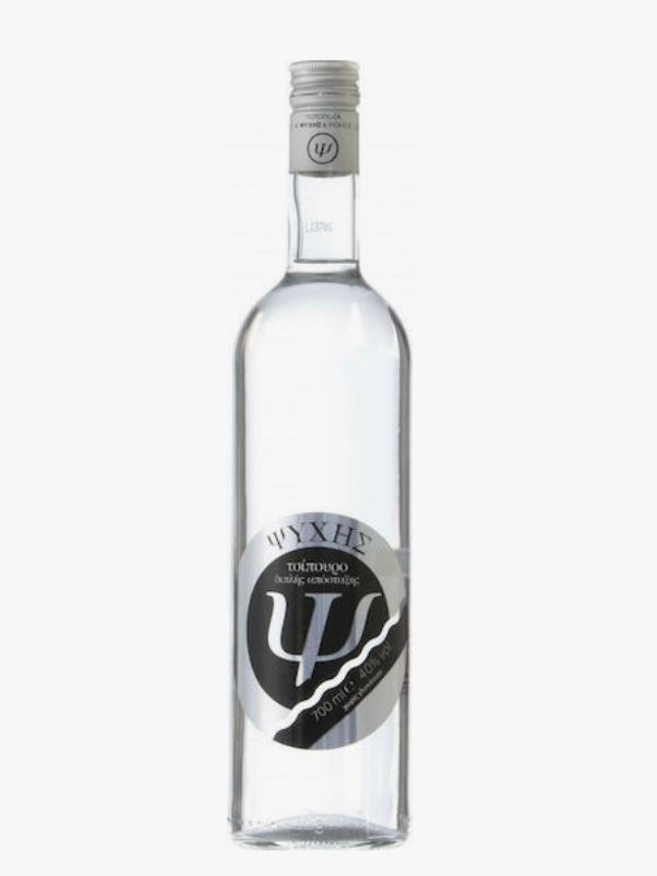 Τσίπουρο Χίου διπλής απόσταξης χωρίς χλυκάνισο 700ml ΨΥΧΗΣ