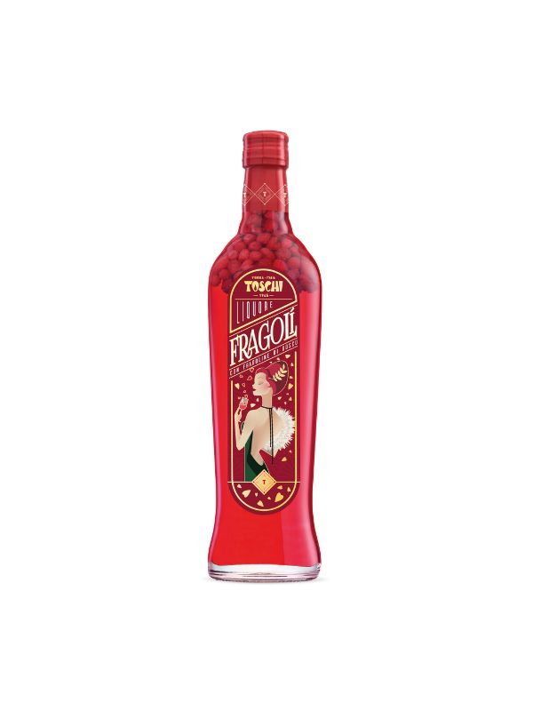LIQUER 24%vol  FRAGOLI 700ml TOSCHI