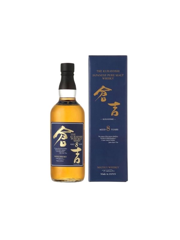 KURAYOSHI PURE MALT WHISKY 8 YEARS 43% 70cl
