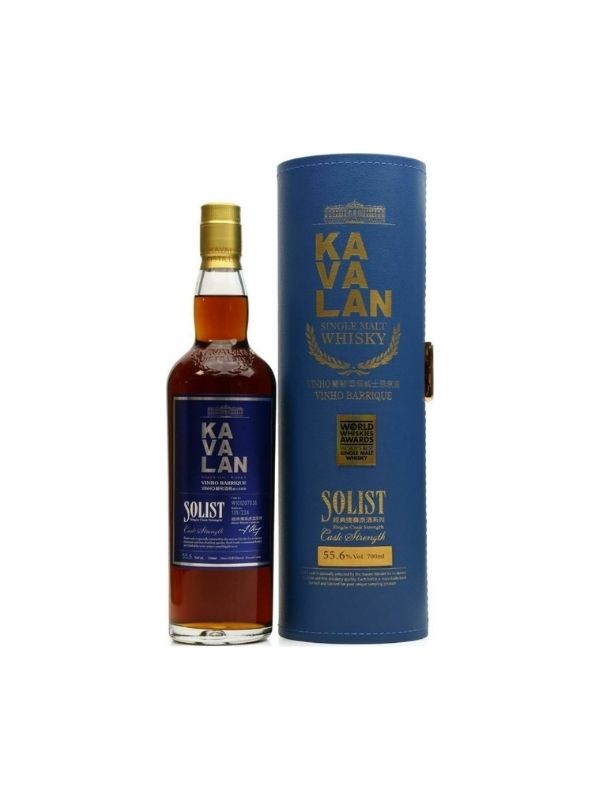 Single malt 55.6% Solist vinho barrique 70cl Kavalan