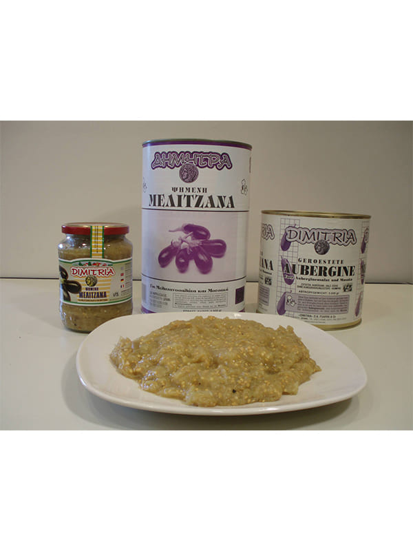 Roasted eggplant pulp "Digrek" 2.5kg