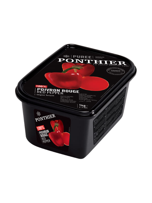 Πουρές κόκκινη πιπεριά 1kg PONTHIER