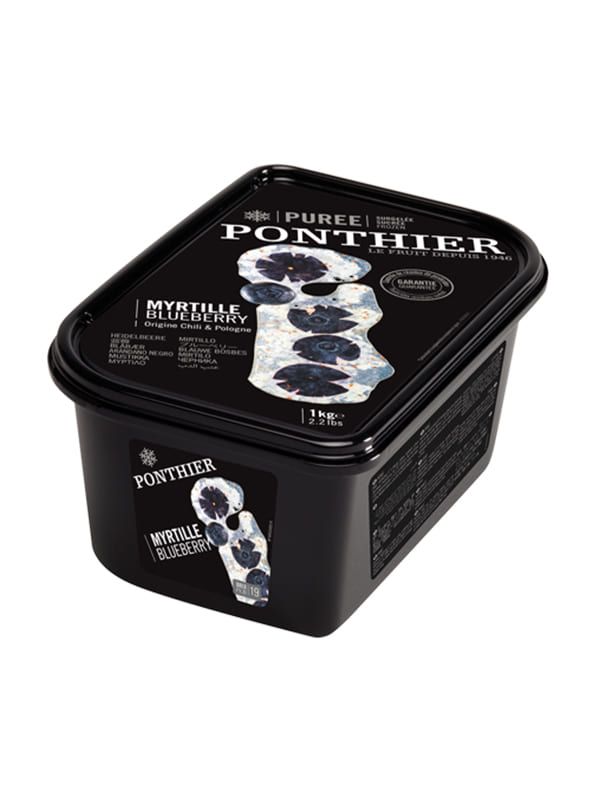 Blueberry fruit puree Ponthier 1kg