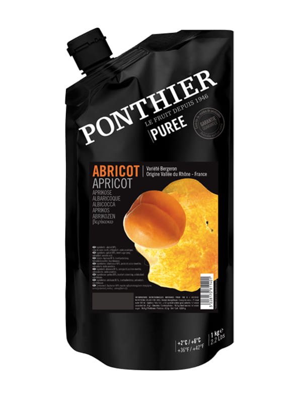 Apricot fruit puree Ponthier 1kg