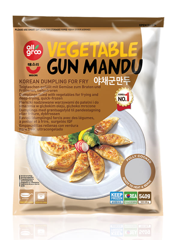 Gyoza dumpling fried with vegetable (30g) 540g ALGROO