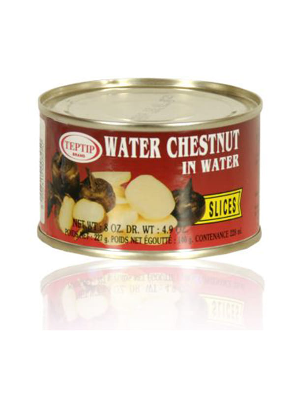 Water chestnuts sliced  227gr