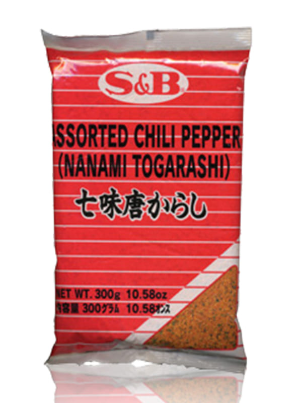 Chili pepper assorted nanami togarashi 300gr