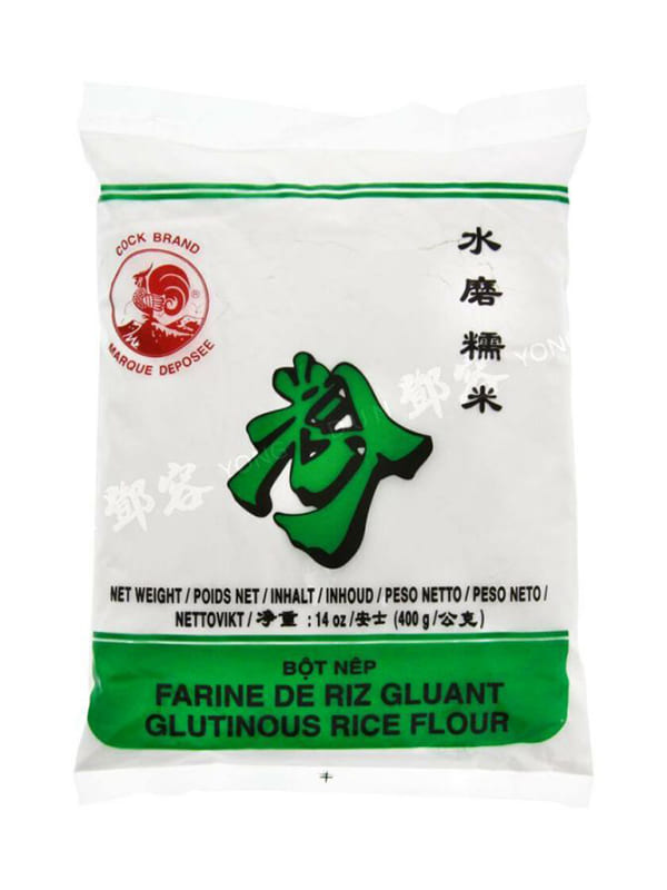 Glutinous rice flour Cock (green) 400gr
