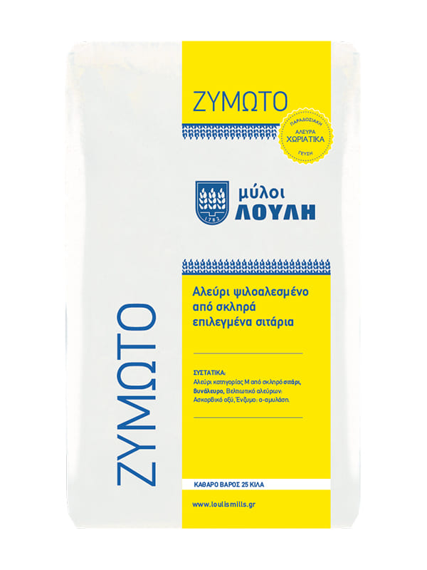 Αλεύρι Μ ζυμωτό 25kg ΜΥΛΟΙ ΛΟΥΛΗ